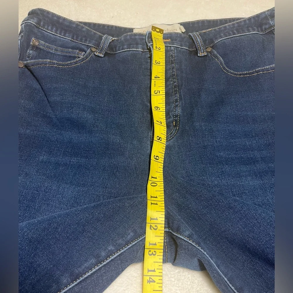 Soft Surroundings Dark Wash Women’s Jeans Denim Relaxed Sz 16 - Picture 7 of 10